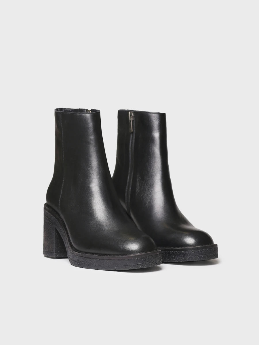 Toni Pons Prades-P bottine cuir femme talon 7 cm