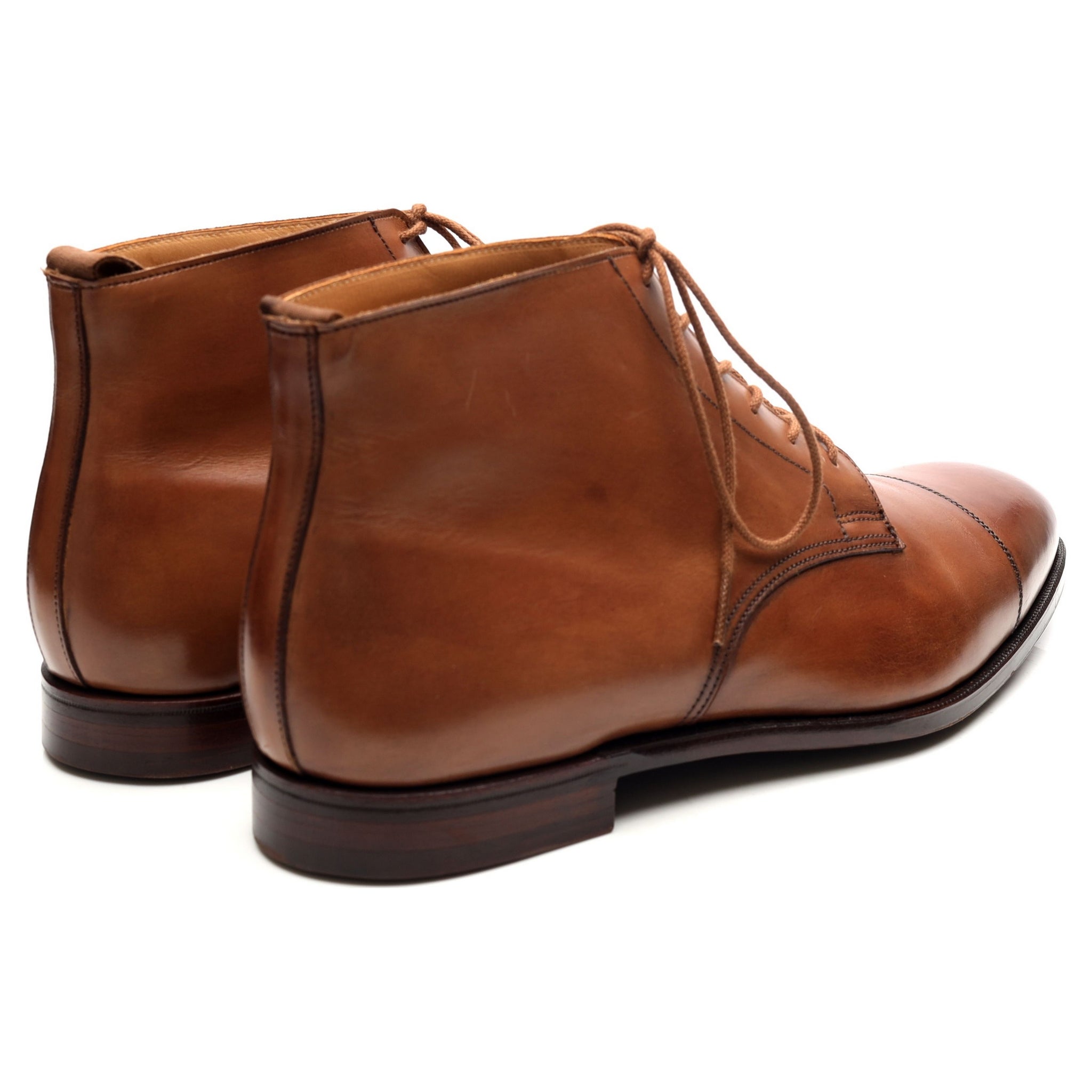 Crockett & Jones Tees bottines cuir marron UK 9.5