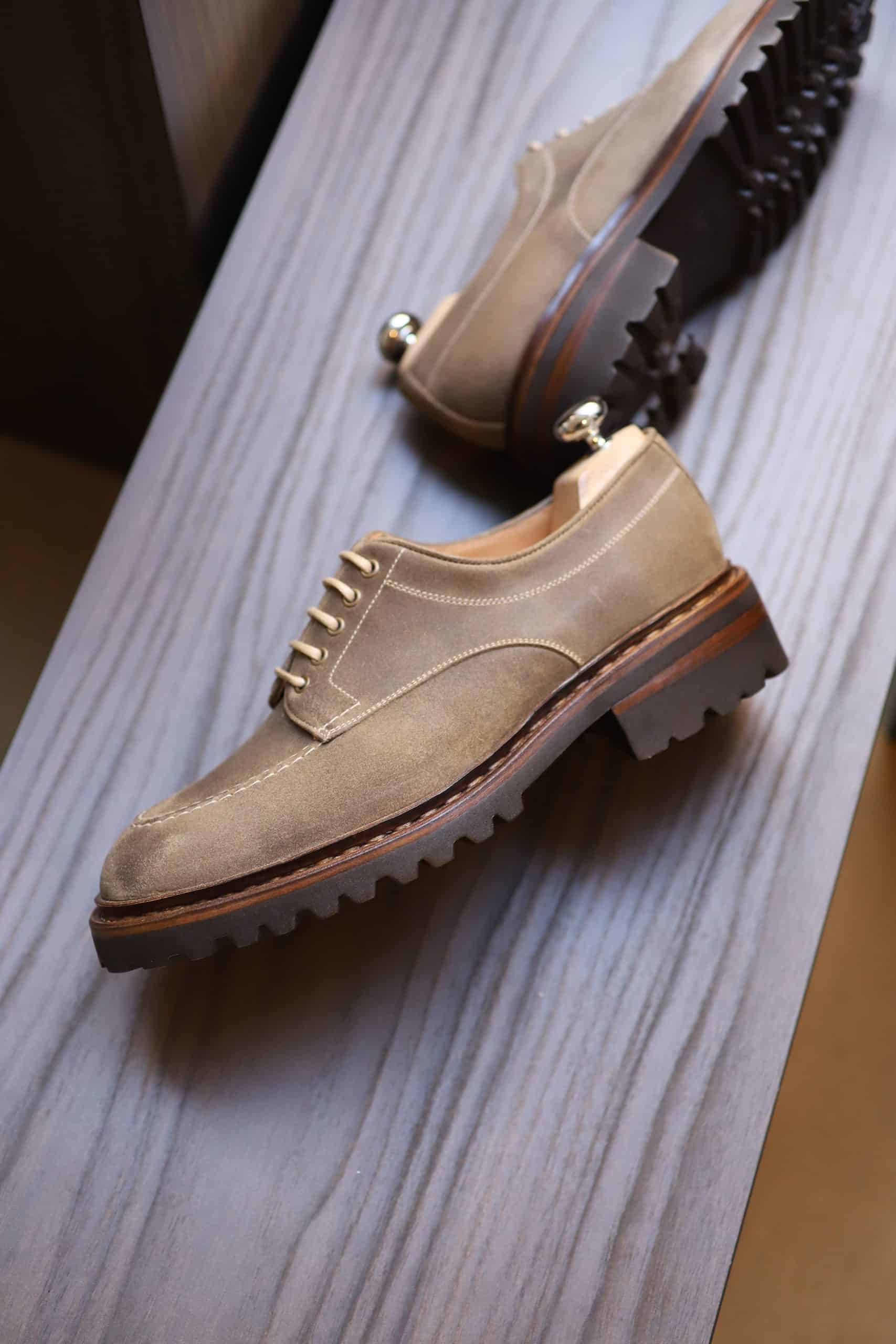 Malfroid Defender derby cuir gras semelle commando