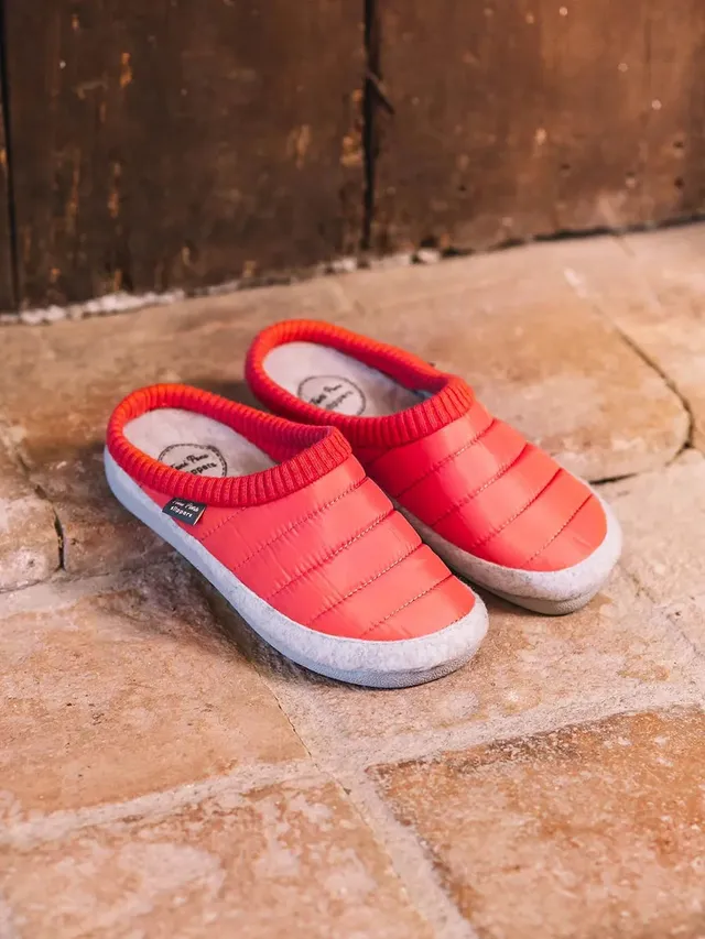 Toni Pons Mora-TK chausson femme fourré corail
