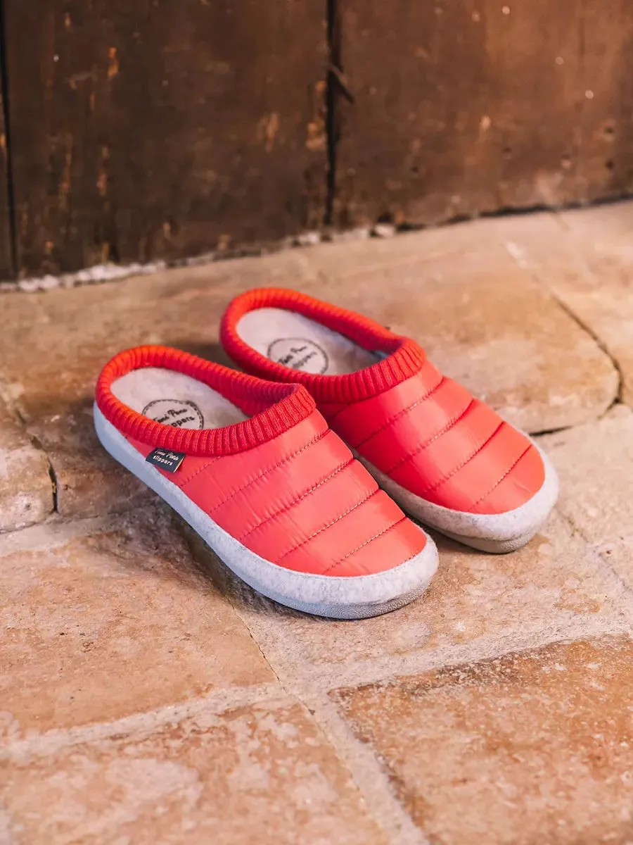 Toni Pons Mora-TK chausson femme fourré corail