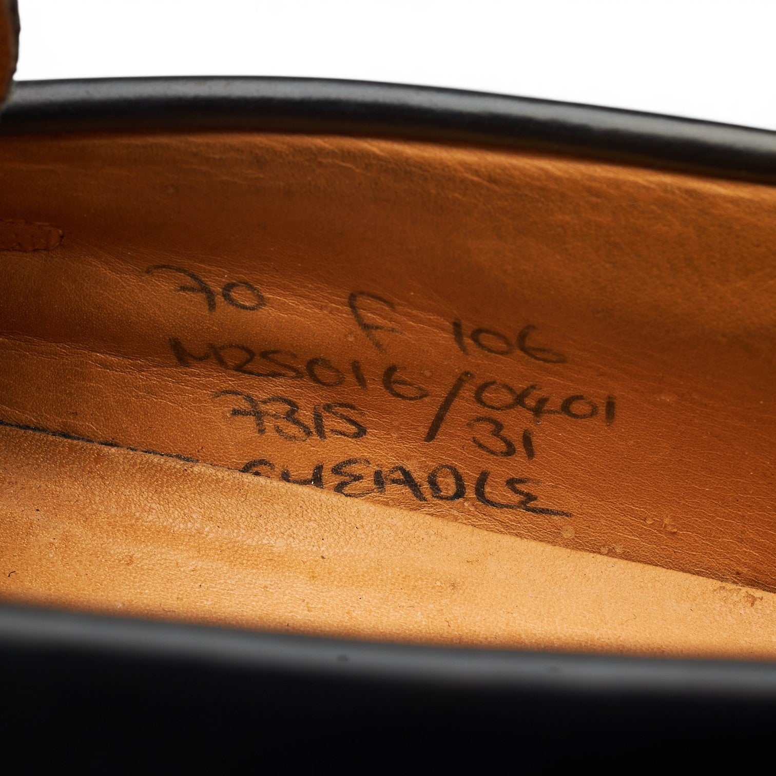 Church's Cheadle mocassins cuir noir pointure UK 7