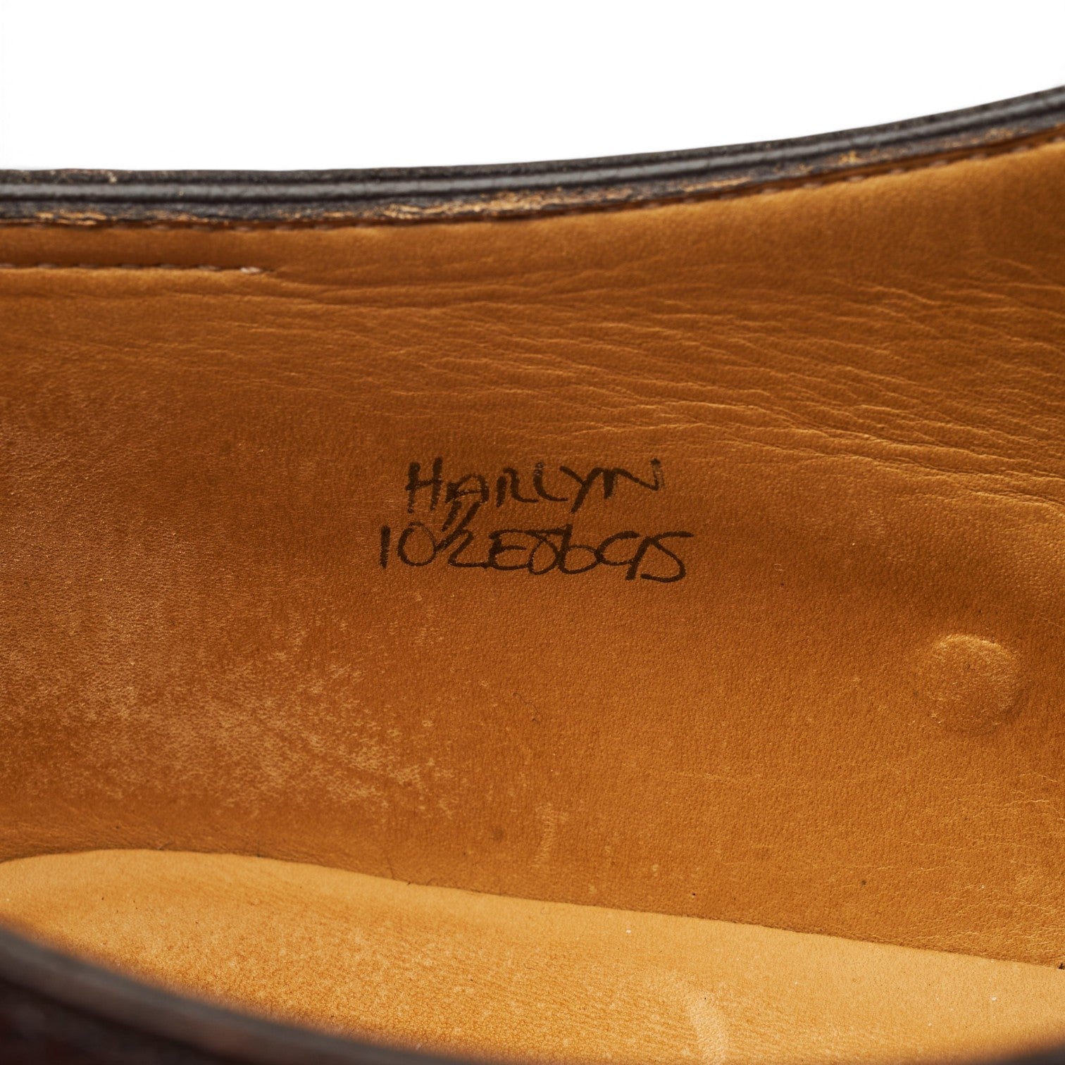 John Lobb Harlyn derbies marron UK 10.5 cuir
