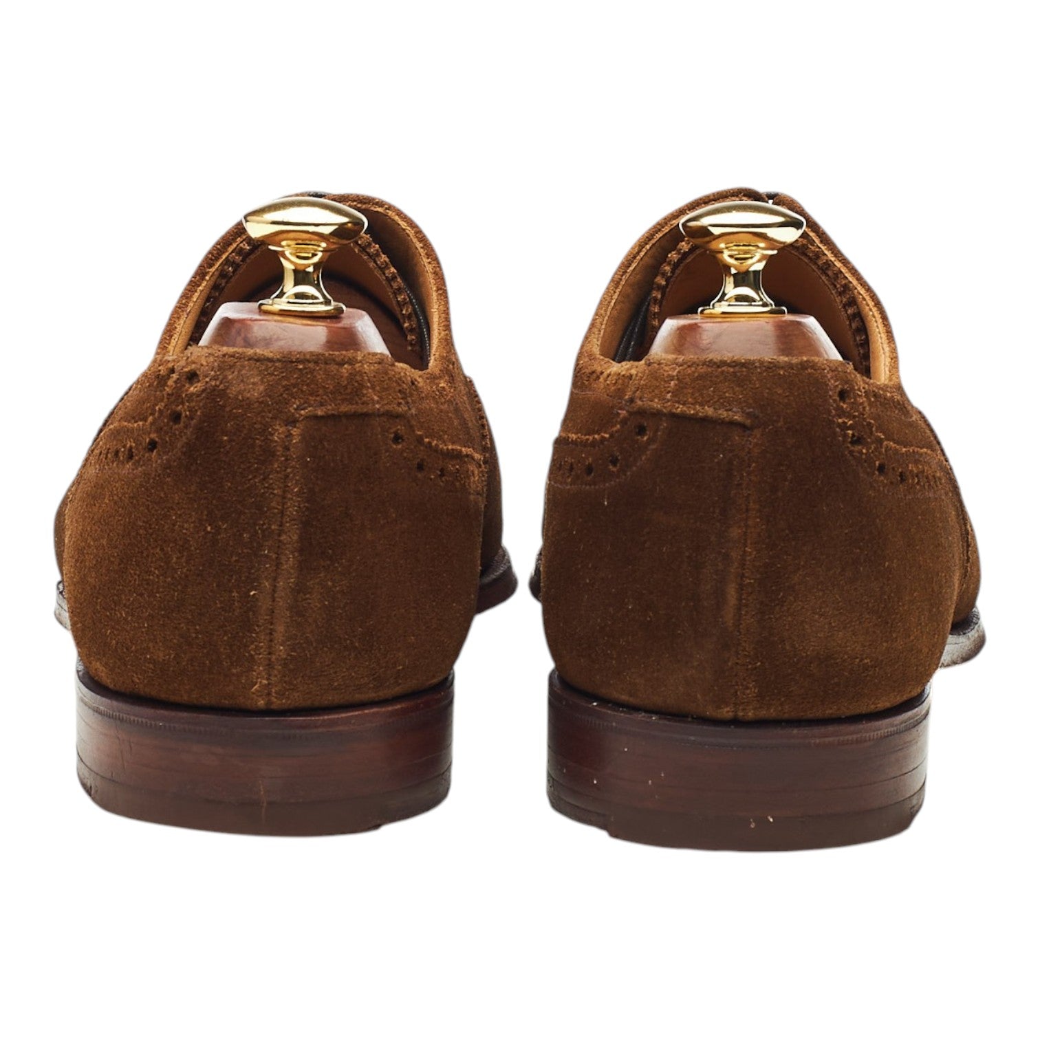Shipton et Heneage Winchester richelieu suède marron UK 9