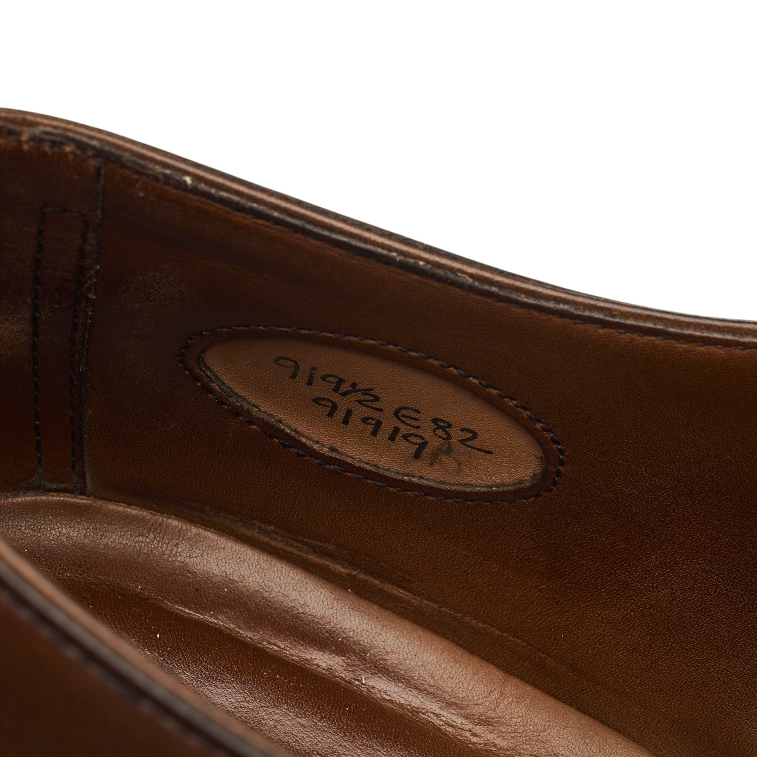 Edward Green Chelsea oxford cuir marron UK 9