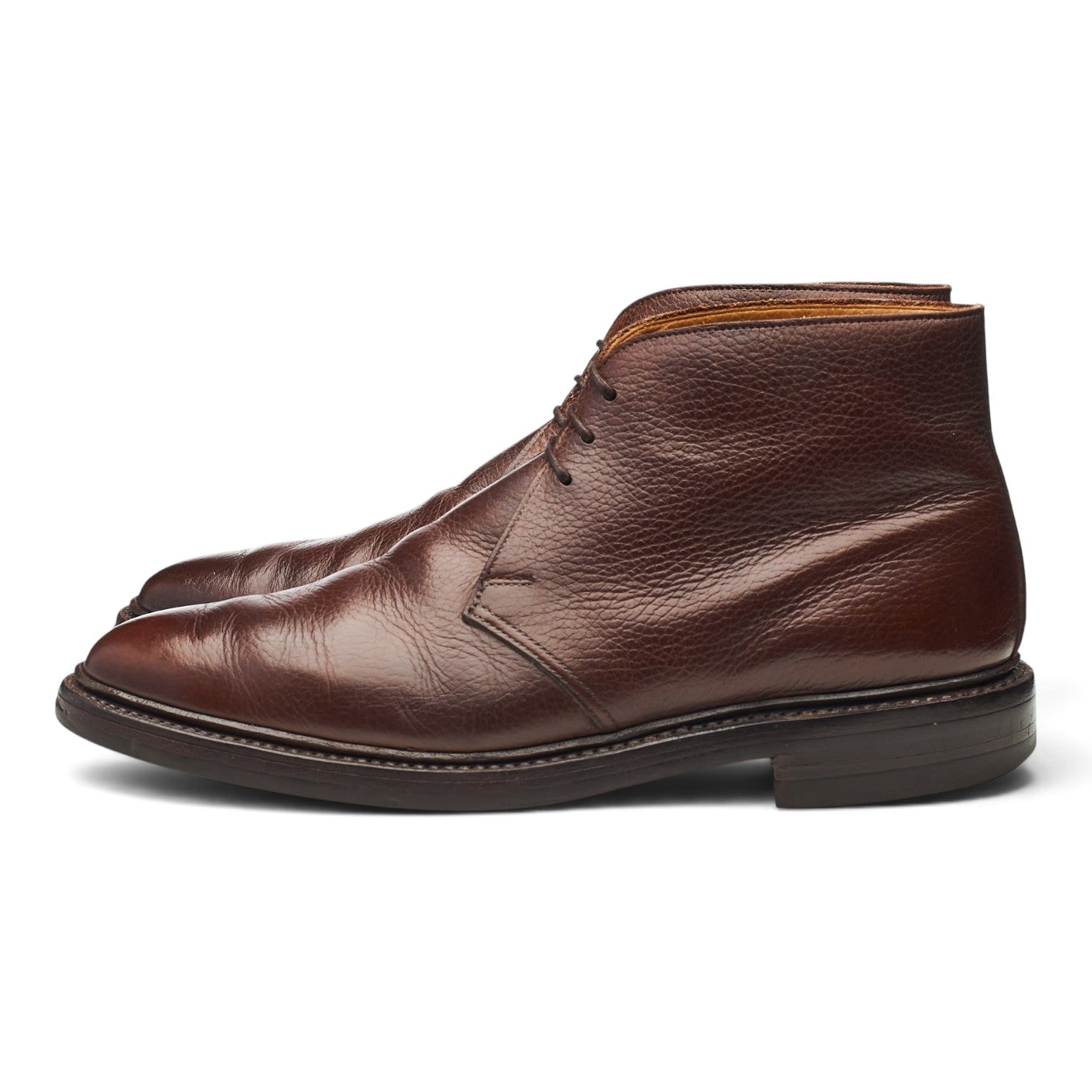 Crockett & Jones Brecon boots chukka cuir marron 7.5 UK