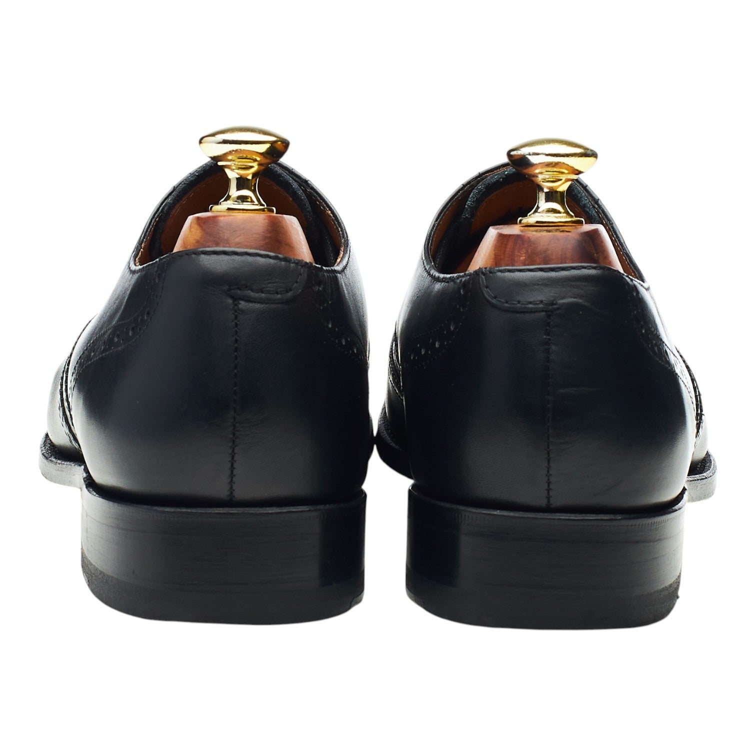 Barker Glasgow oxford brogue cuir noir UK 7.5