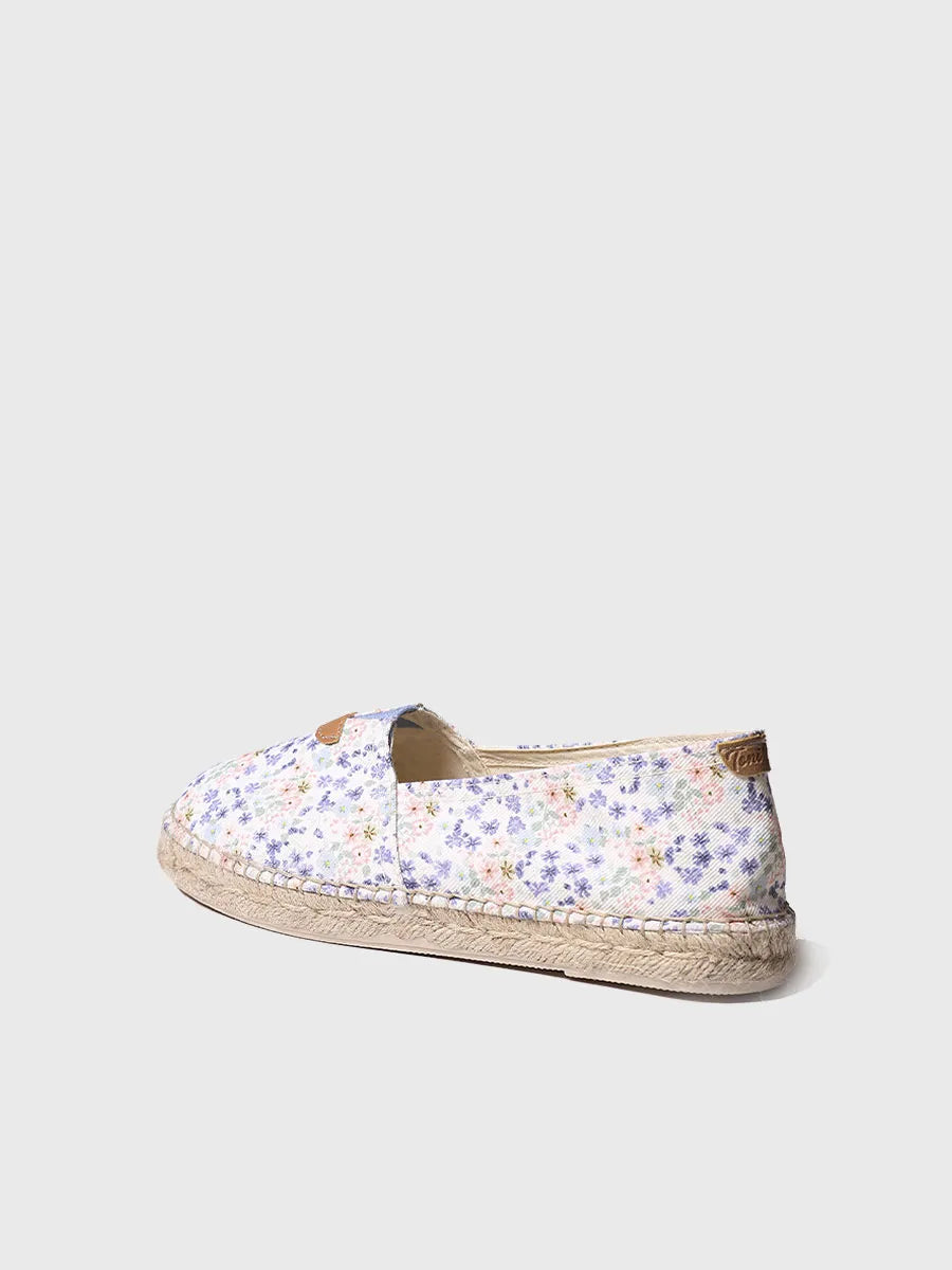 Toni Pons Blanes-PR espadrille unisexe écru vegan