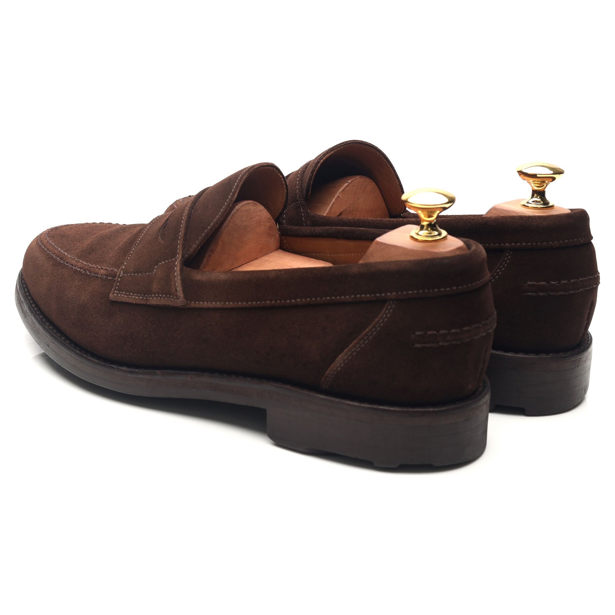 Alfred Sargent Hendon mocassins daim marron UK 9