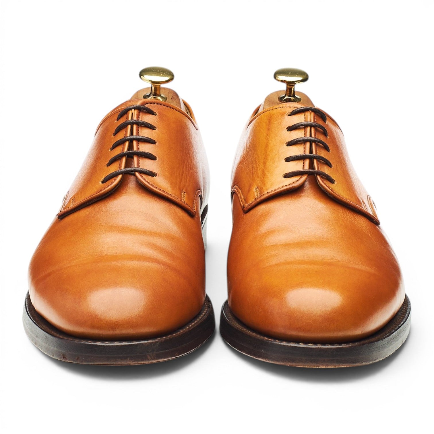 Alfred Sargent Harewood derby cuir marron clair UK 8,5