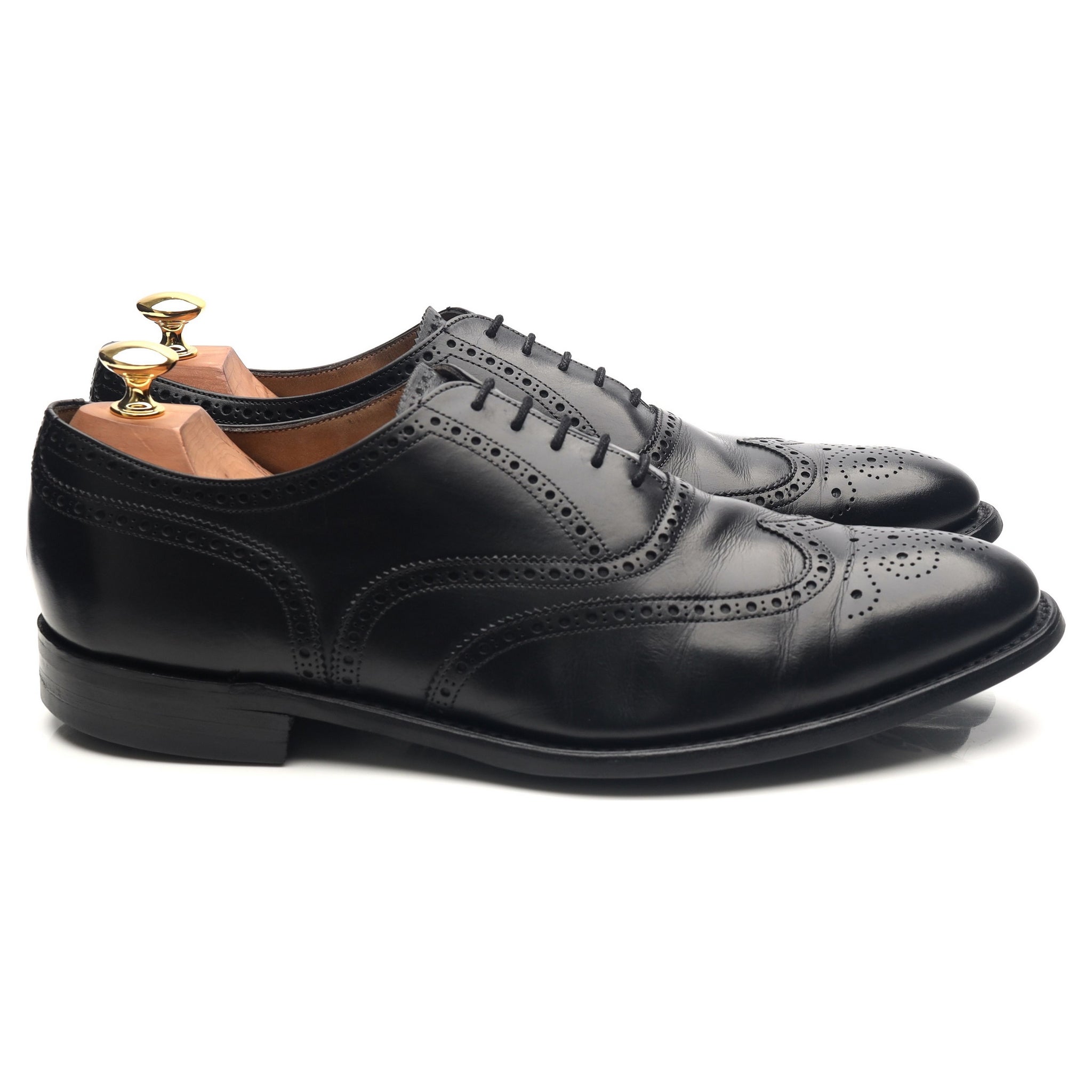 Cheaney Broad II brogues cuir noir UK 9.5 large