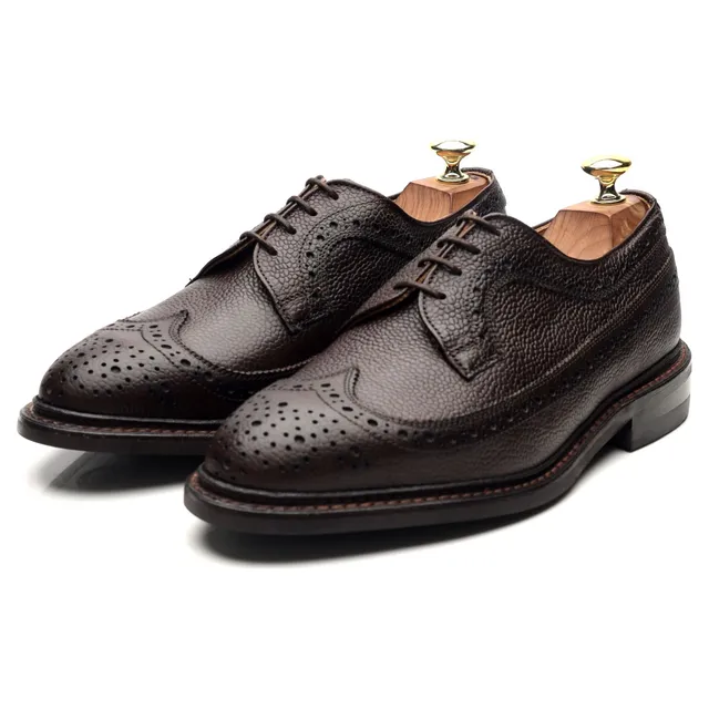 Tricker's Fulton derbys cuir marron pointure UK 7