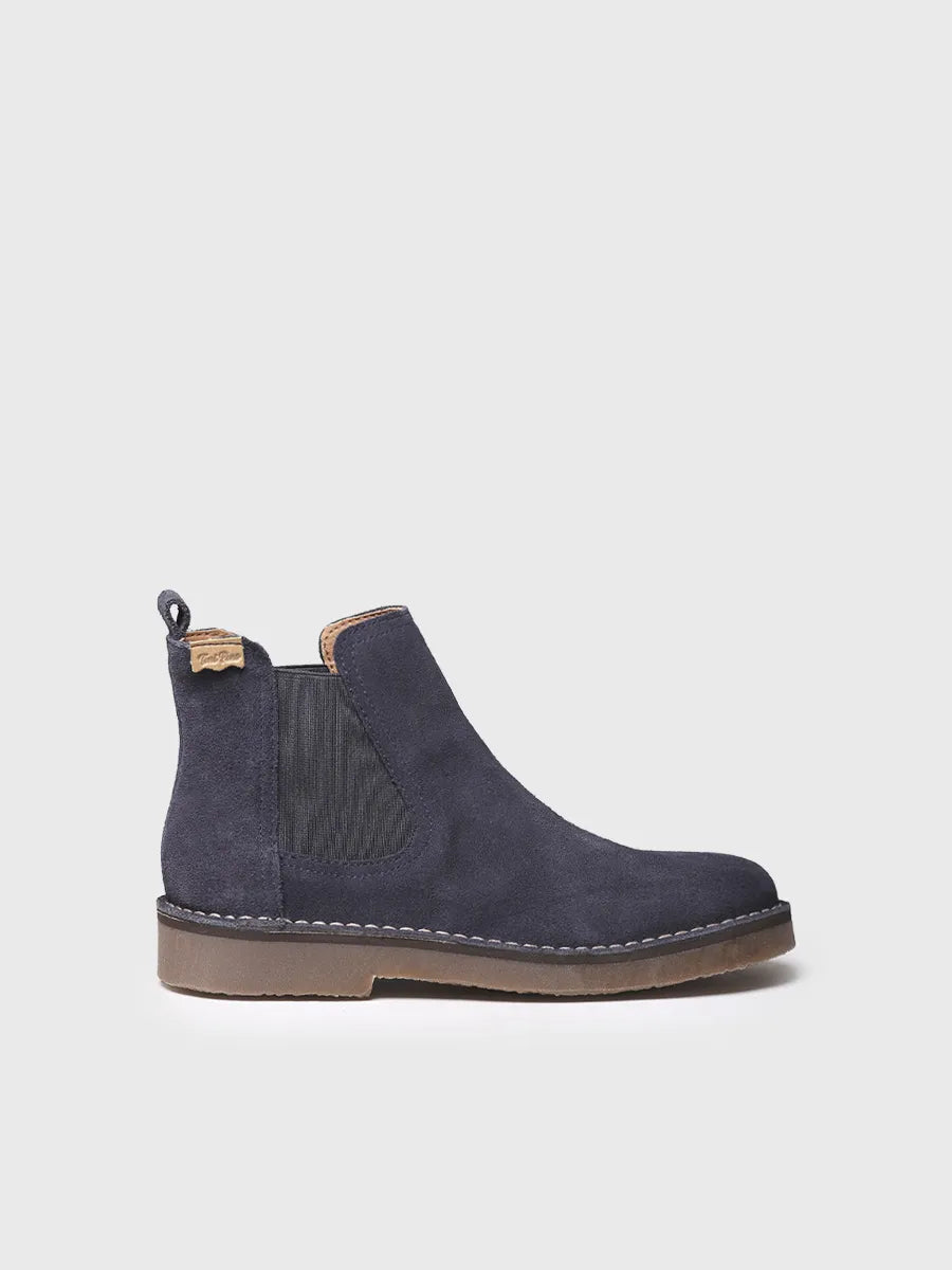Toni Pons Isa-SY bottines velours océano élastiques