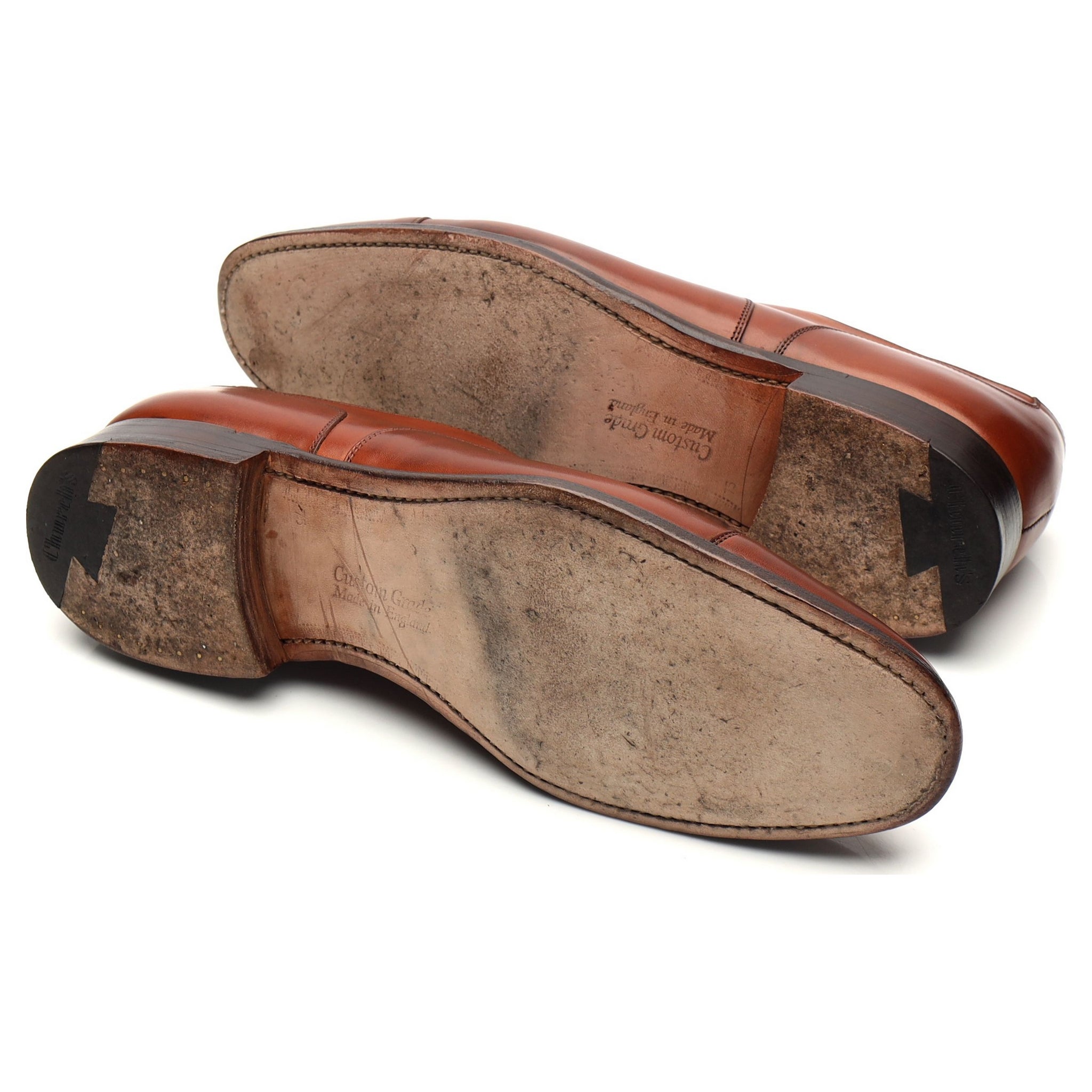 Church's Oborne richelieu cuir marron patiné pointure UK 7.5