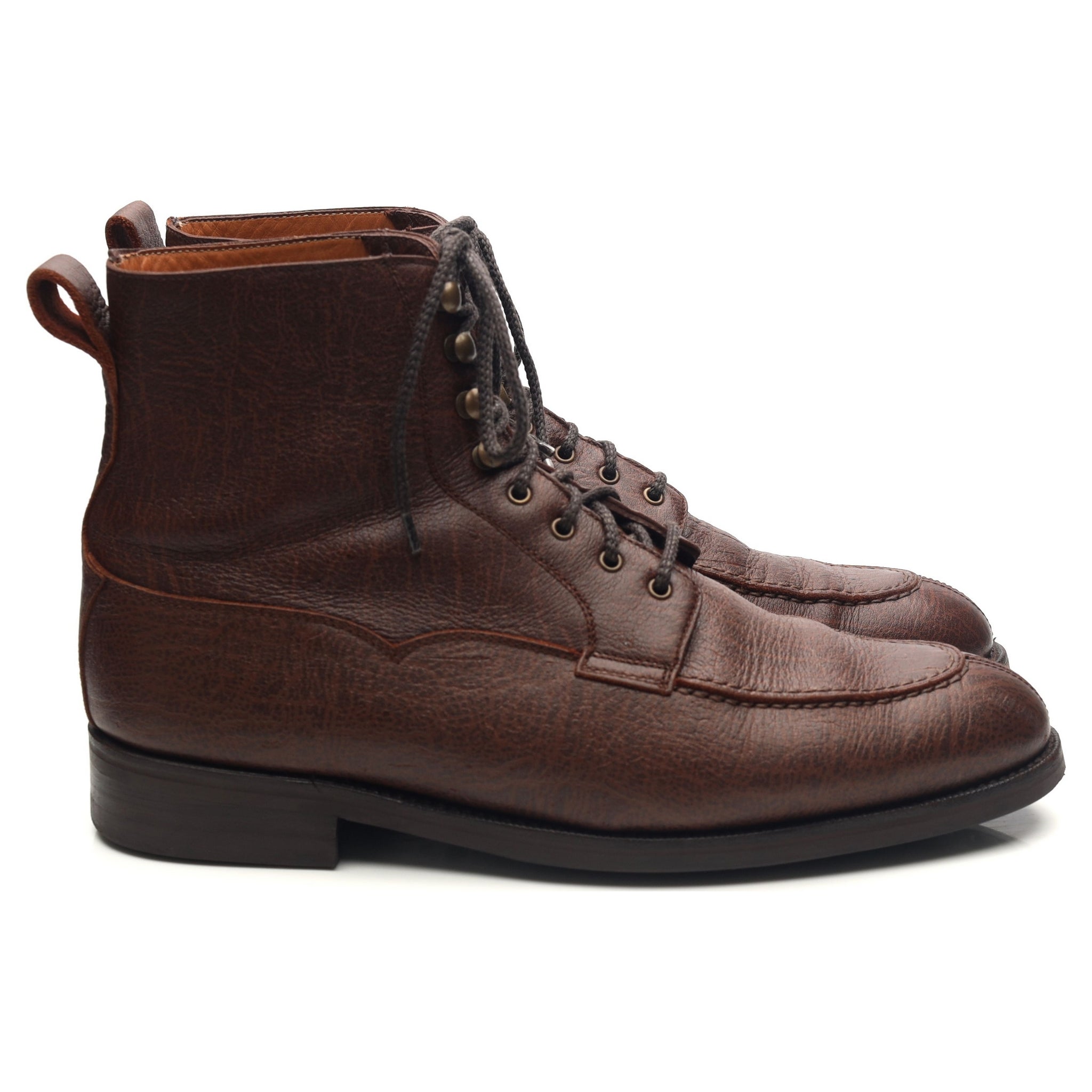 Lof & Tung Bridger boots cuir marron UK 8,5