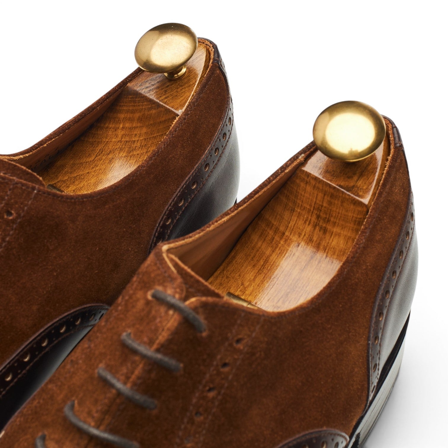 J. FitzPatrick Wallingford Oxford brogues marron UK 7