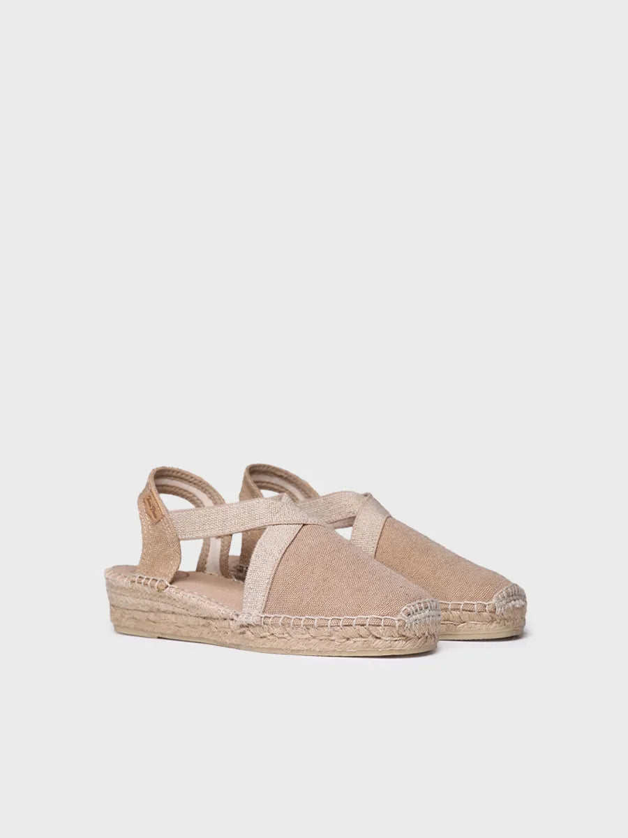Toni Pons Verdi-V espadrilles femme toile coton vegan