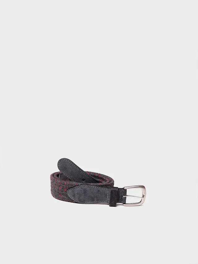 Toni Pons Eloi ceinture homme tissu boucle métal