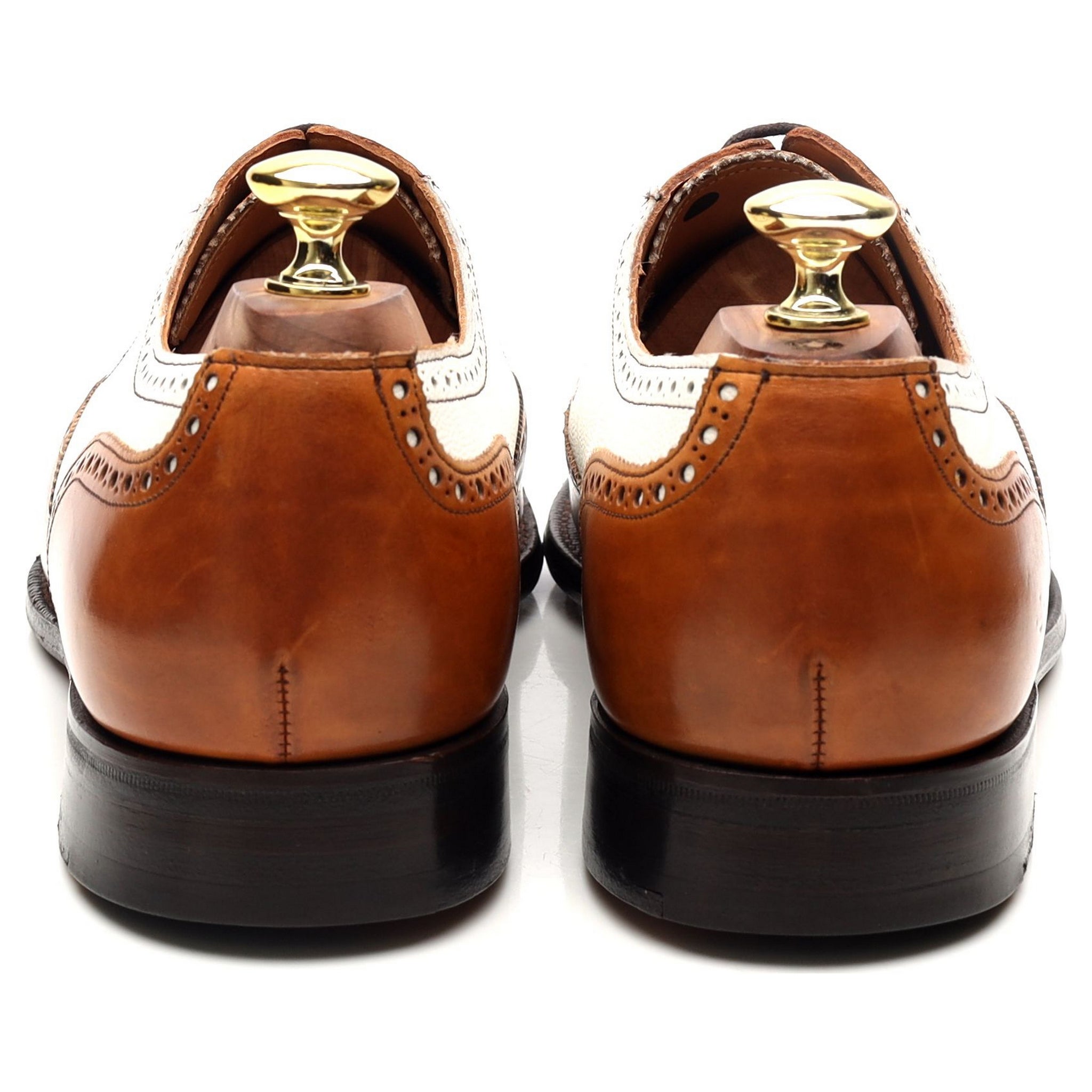 Cheaney Hyde derbies brogue bicolores UK 7