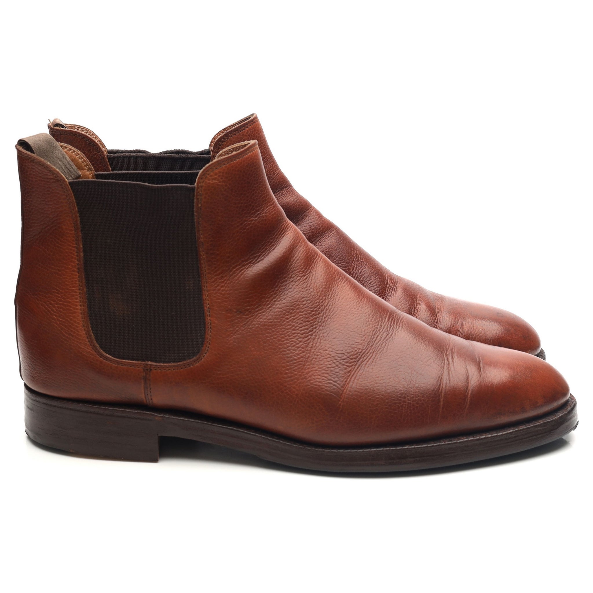 Crockett & Jones Chelsea boots cuir marron pointure 10
