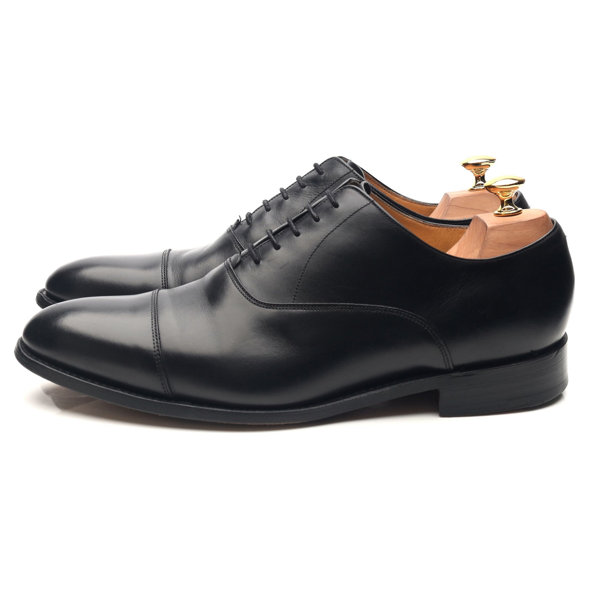 Barker Duxford richelieu cuir noir UK 10 large