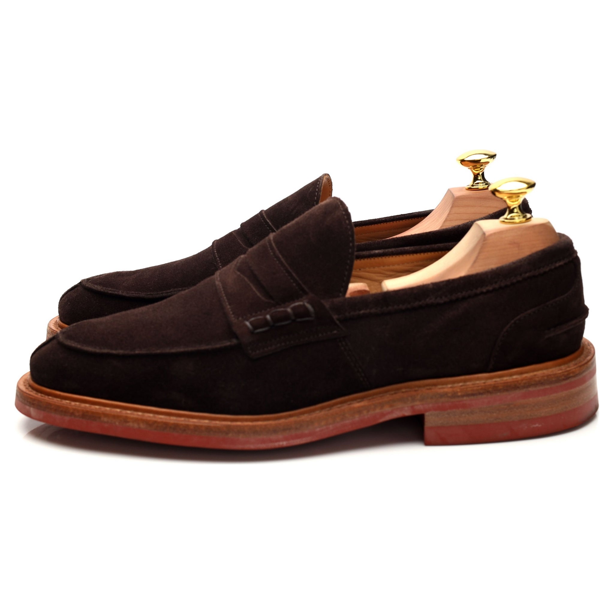 Tricker's James mocassin daim marron UK 7