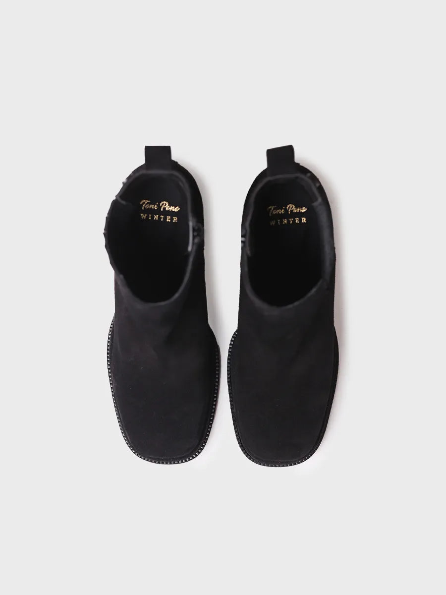 Toni Pons Ros-sy bottine talon large cuir 8 cm
