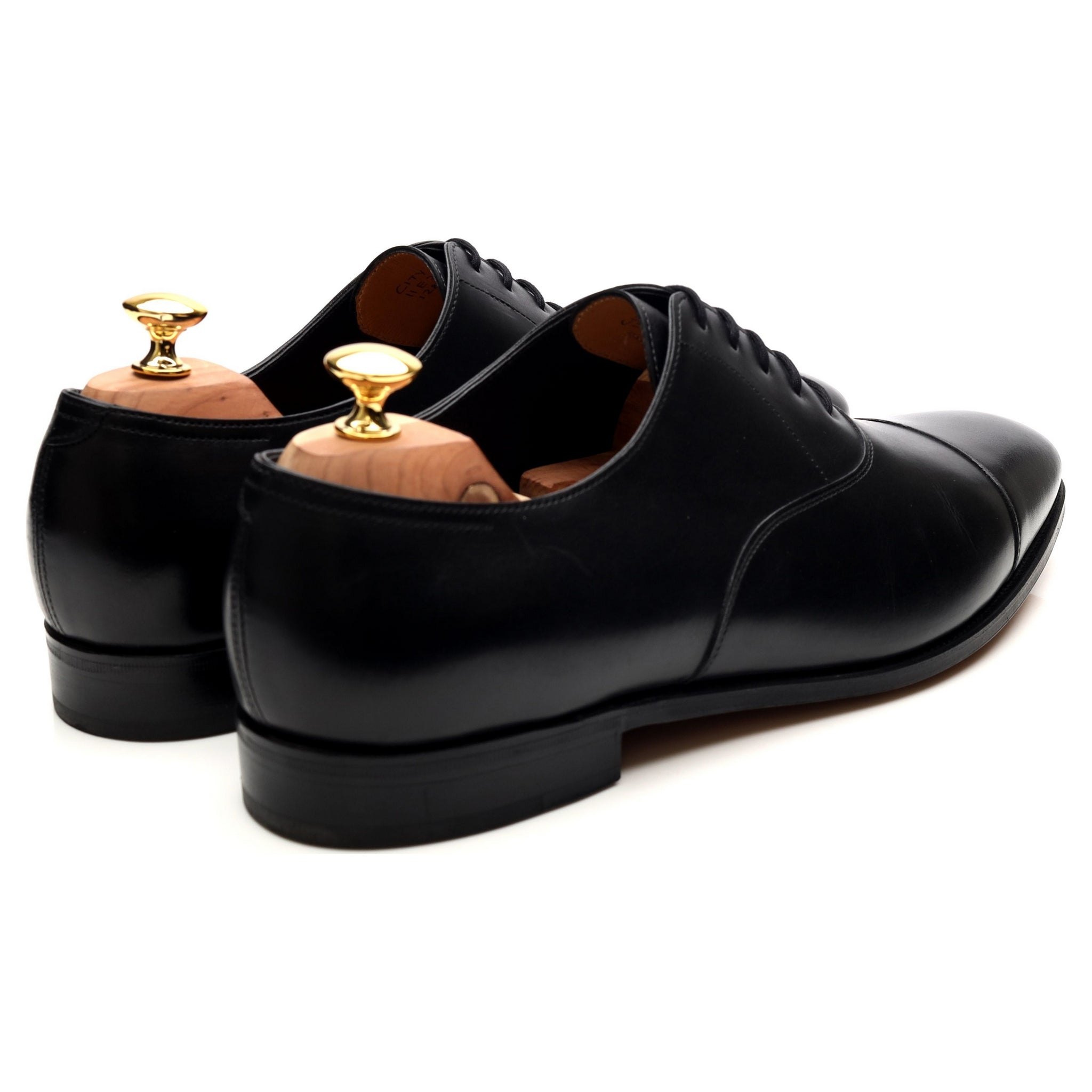John Lobb City II richelieu cuir noir UK 11