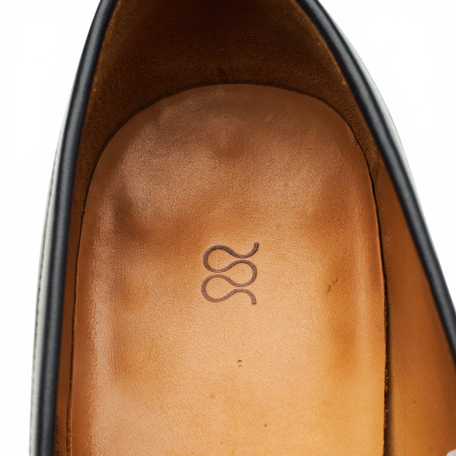 Morjas mocassin cuir noir UK 9 penny