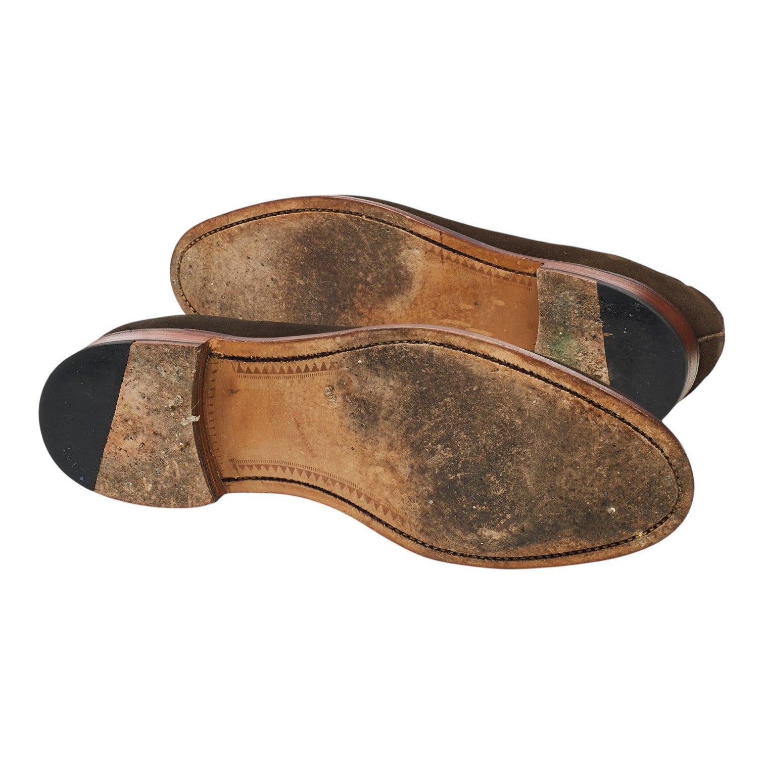 Shipton & Heneage Finchley mocassin daim marron UK 10.5