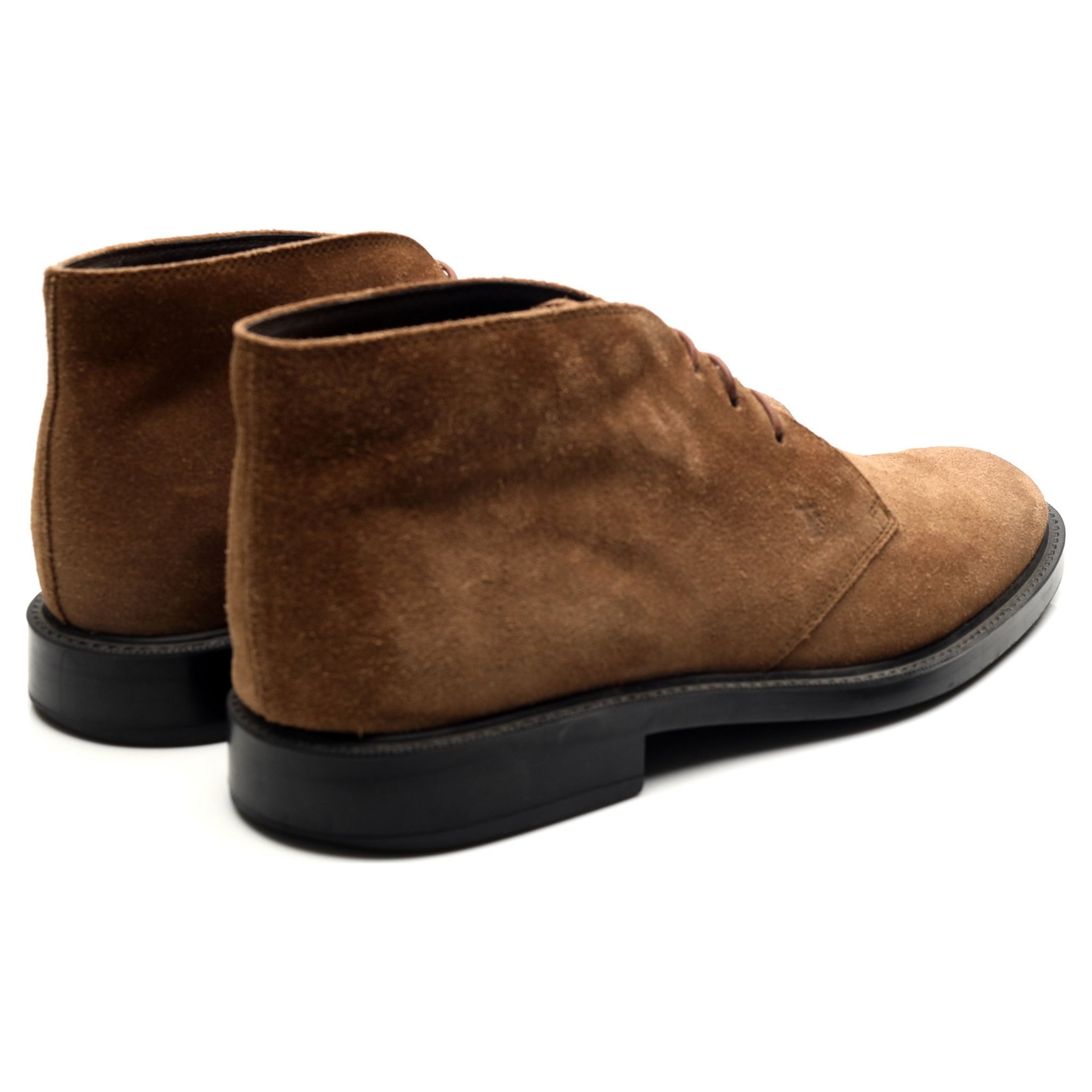Tod's bottines chukka daim marron UK 9.5