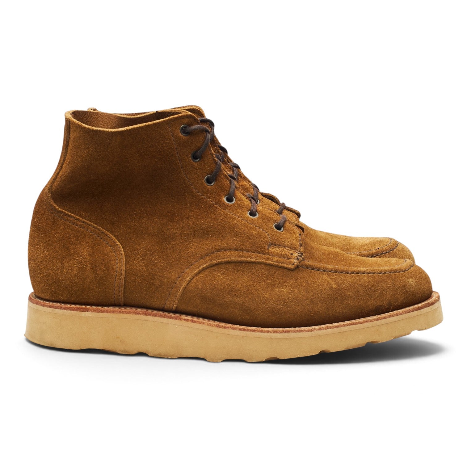 Sanders Wilson boots suède tabac UK 9