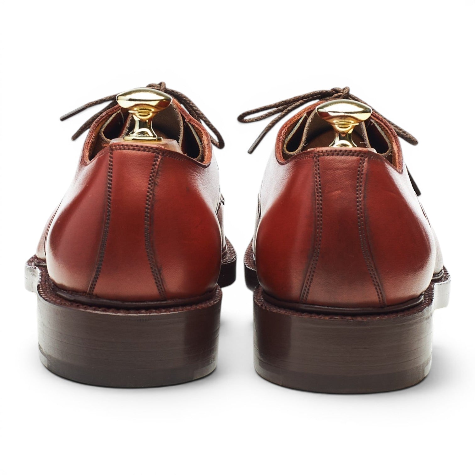 Edward Green derby cuir fauve UK 7,5 semelle cuir