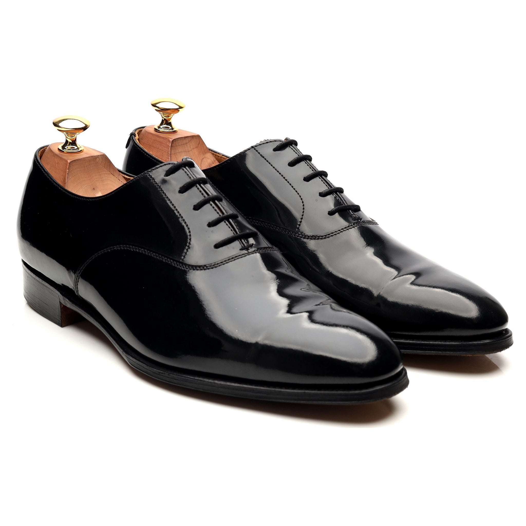 New & Lingwood richelieu vernis noir UK 9