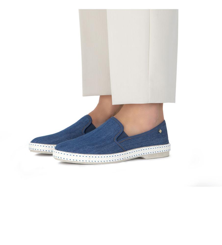 Rivieras Classic Jean Bleu espadrilles bleu denim