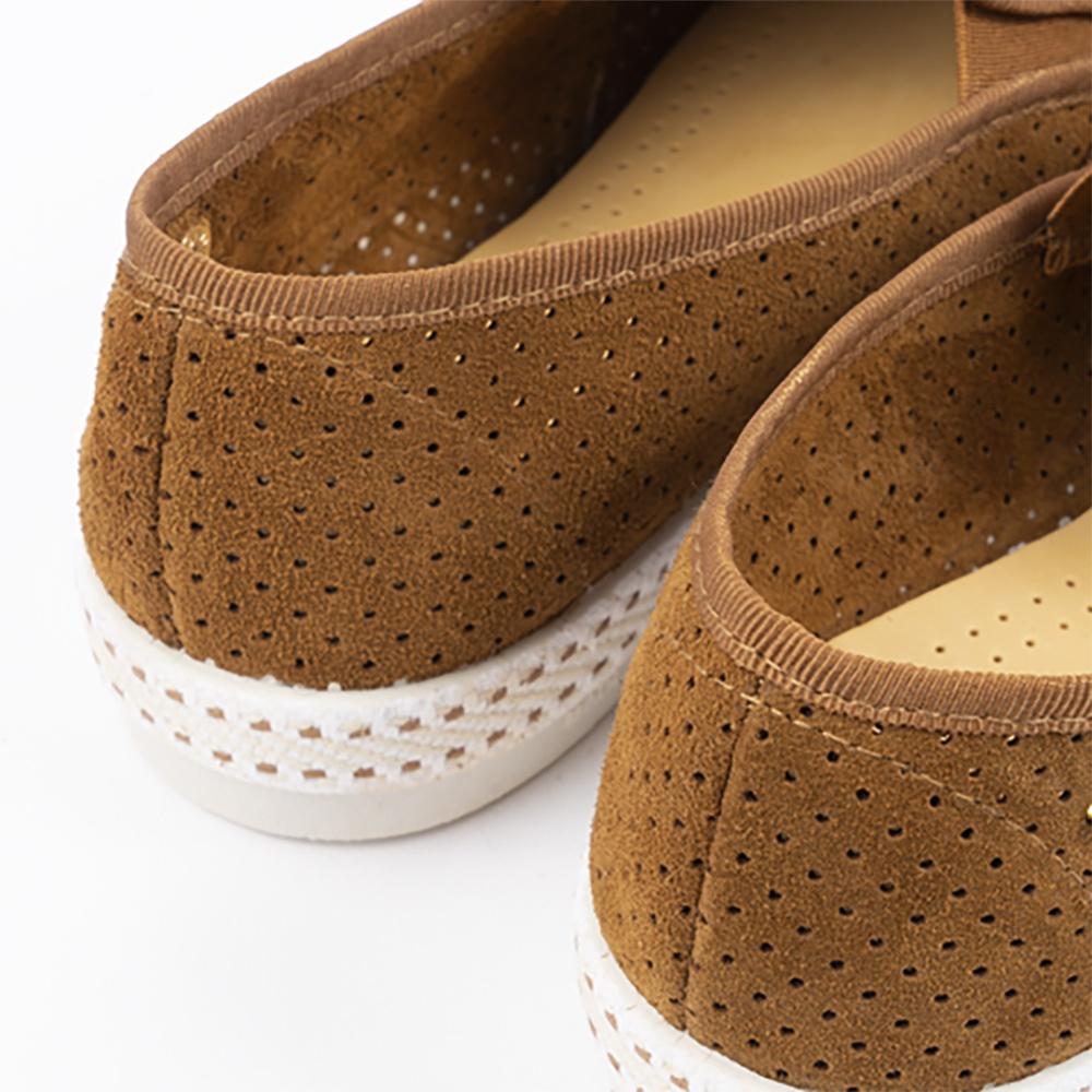 Rivieras Classic espadrilles marron suède cuir