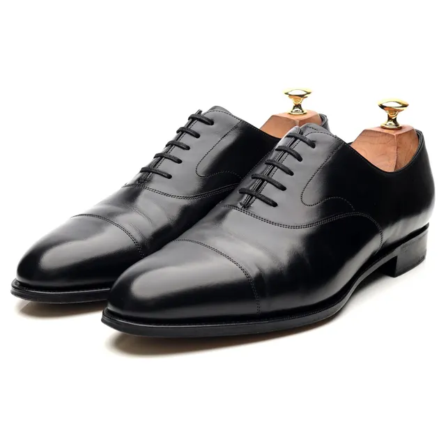 Edward Green Chelsea richelieu cuir noir 9,5 cuir