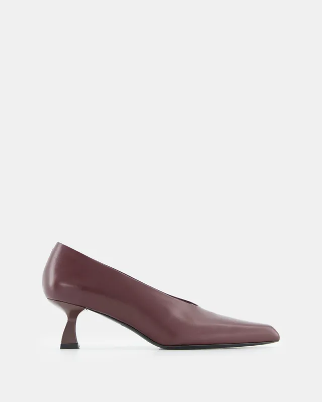 Nodaleto Dona Pump 50 escarpins bordeaux talon 5 cm