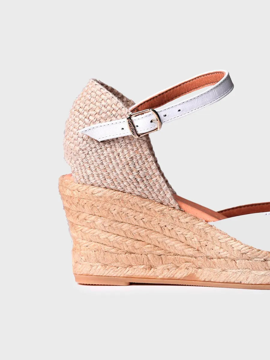 Toni Pons Costa-5 espadrille cuir talon 7 cm