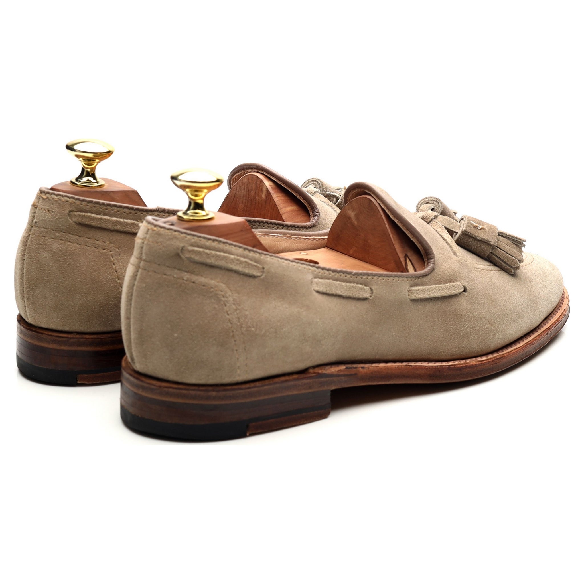 The Armoury D1121 mocassins suède beige pointure UK 7