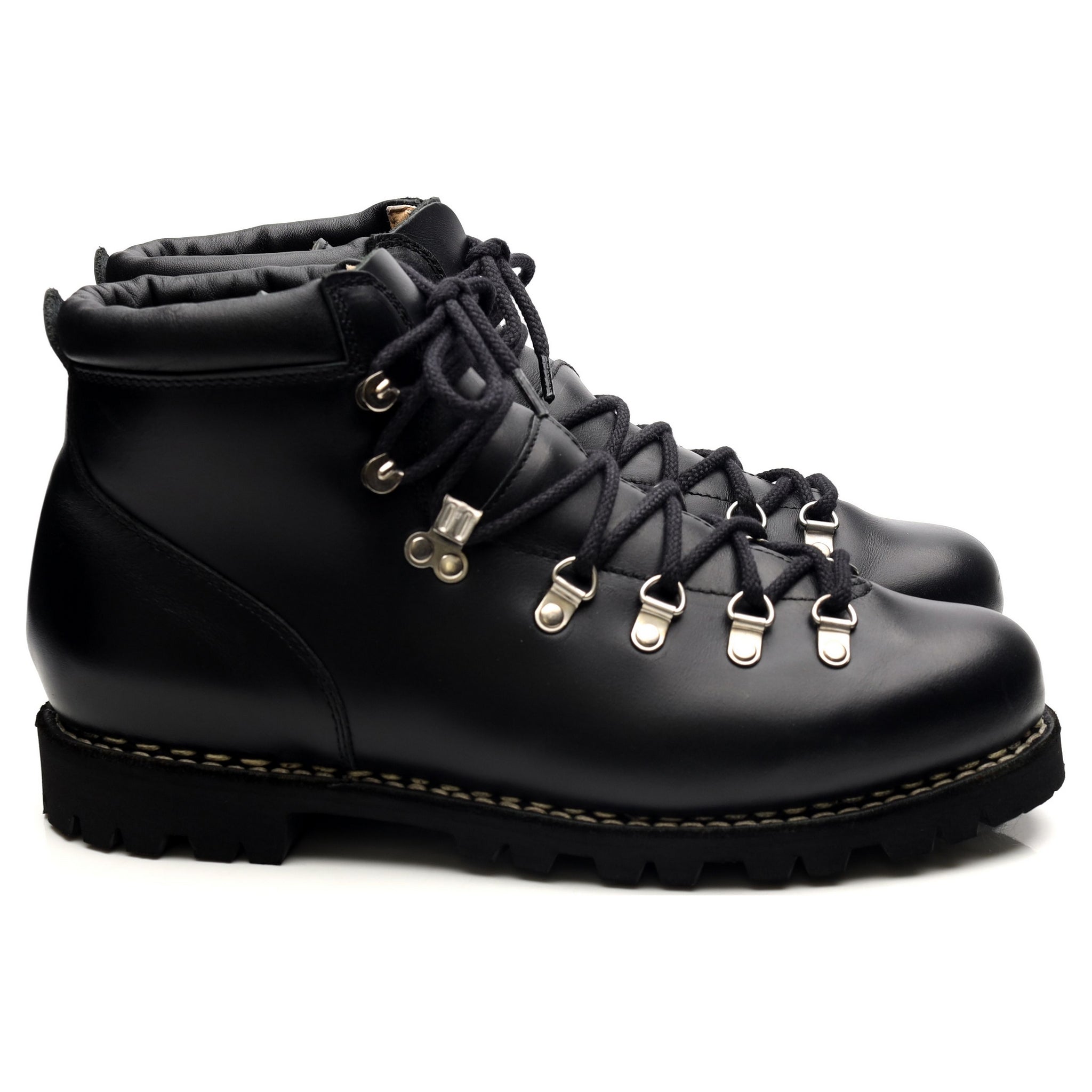Paraboot Avoriaz boots cuir noir pointure UK 10