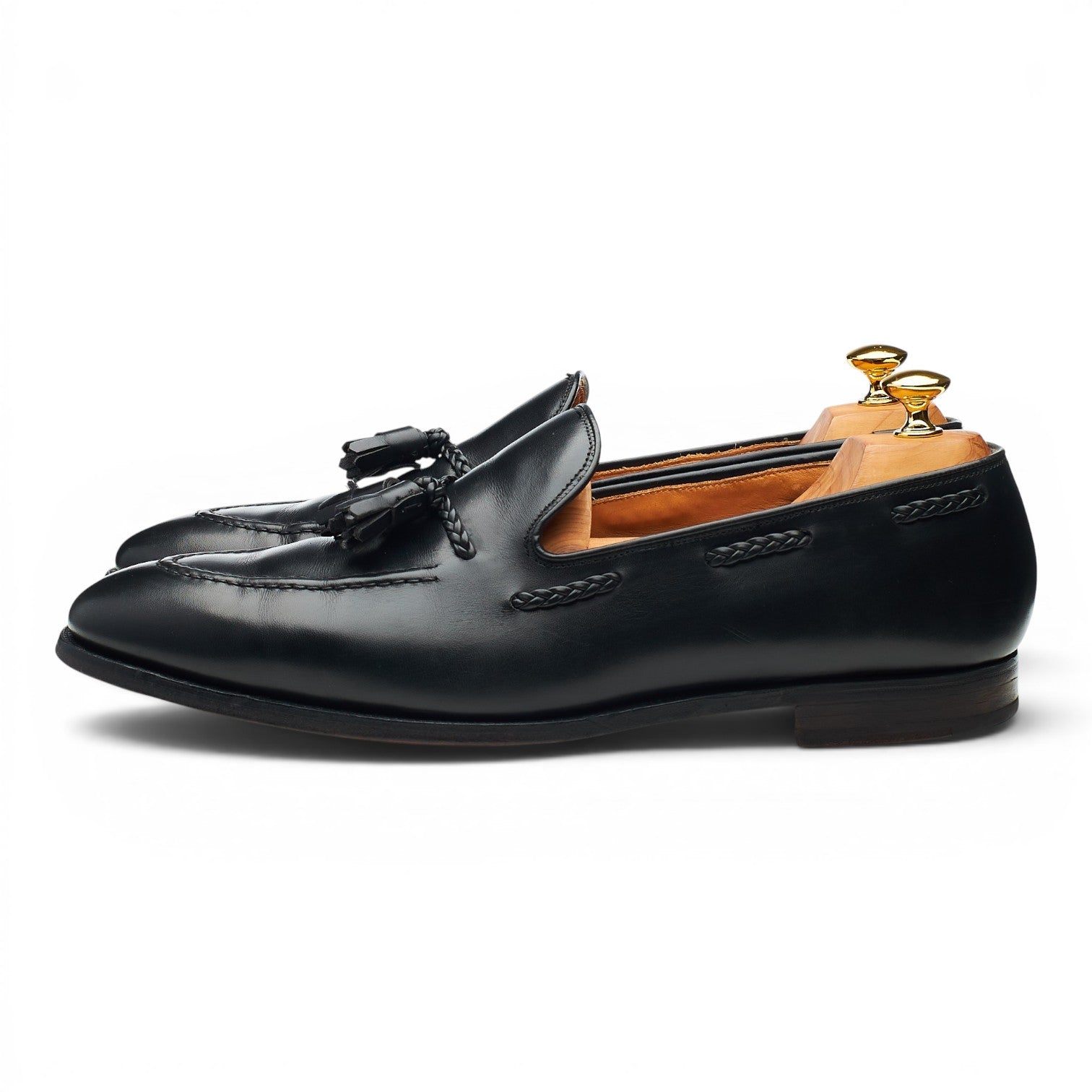 Crockett & Jones Langham 2 mocassins cuir noir UK 11