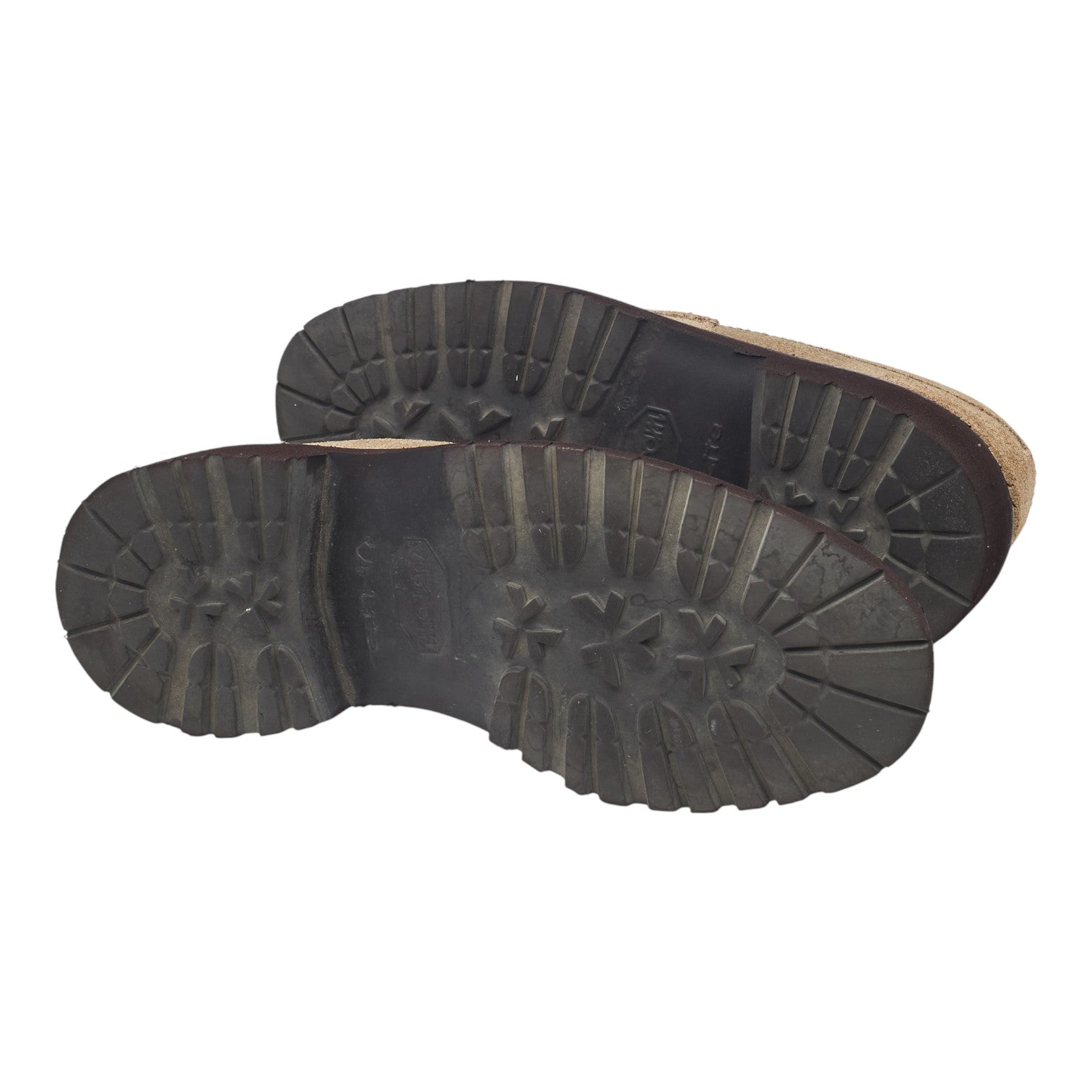 Trickers Eva mocassins daim pierre UK 3,5 semelle caoutchouc