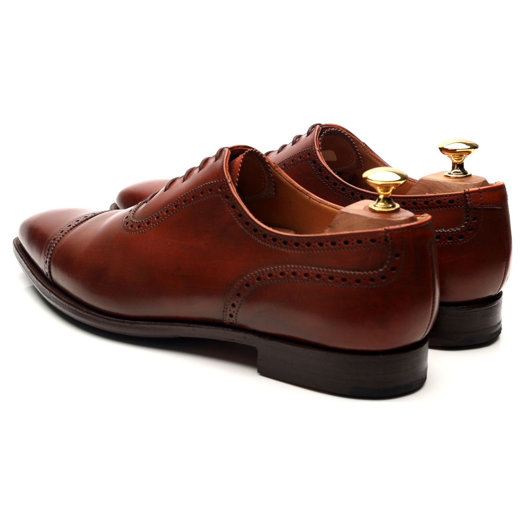 Crockett & Jones Westbourne oxford cuir marron UK 9