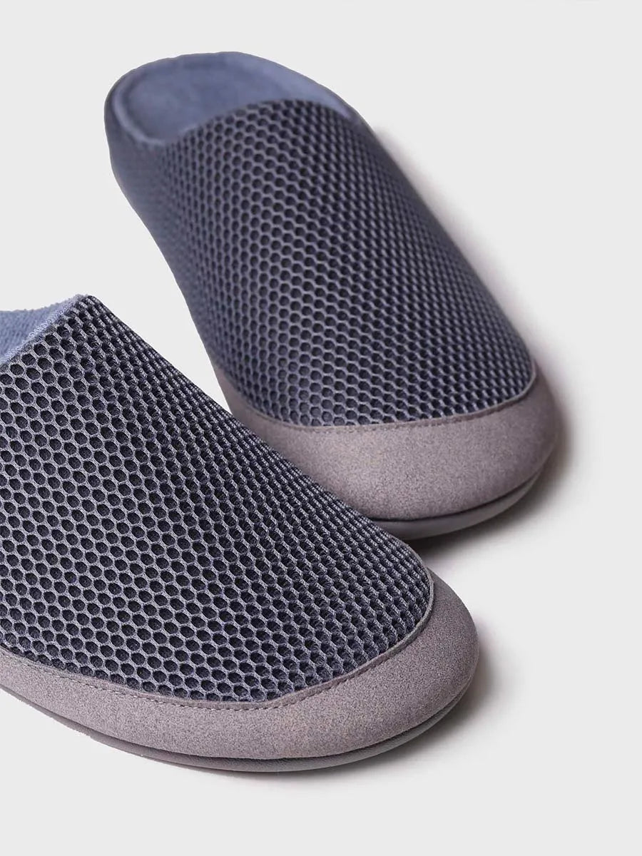 Toni Pons Niue-GC mules homme mesh gris vegan