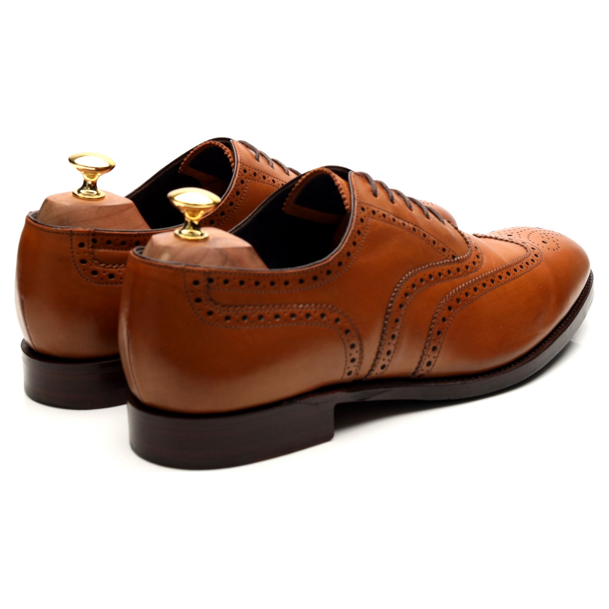 Herring Richmond derbies cuir marron pointure UK 10