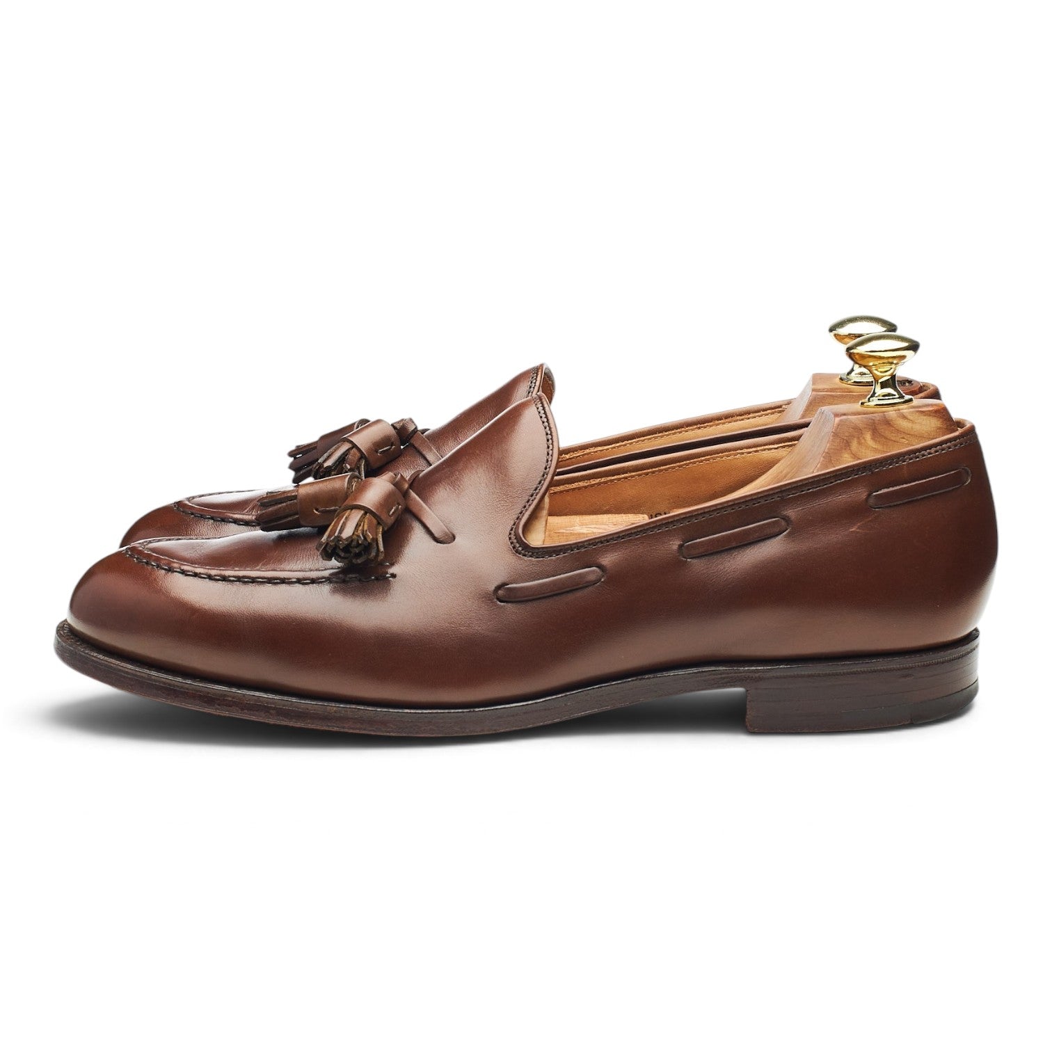 Crockett & Jones Cavendish 2 mocassins cuir marron 7.5