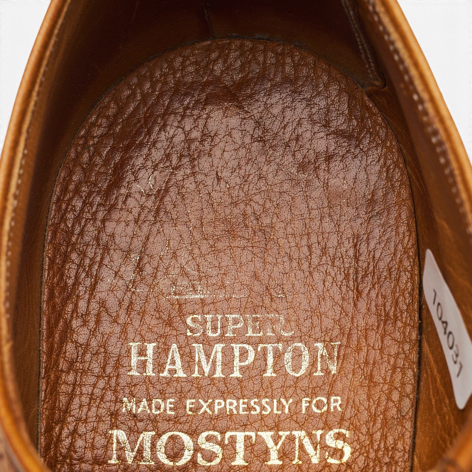 Cheaney Granada derby brogue cuir grainé marron pointure 7.5