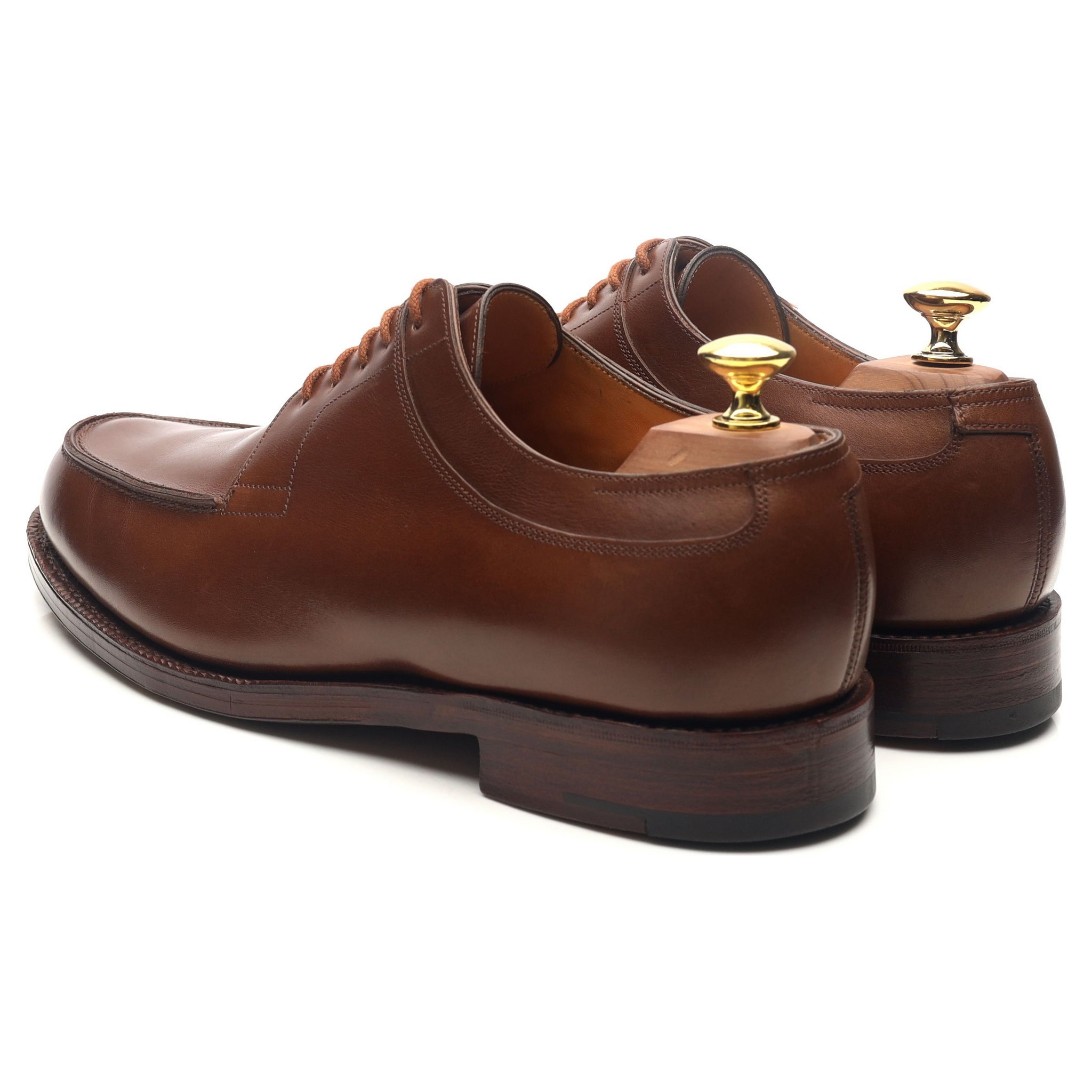 John Lobb Barros Derby cuir marron UK 8.5 large