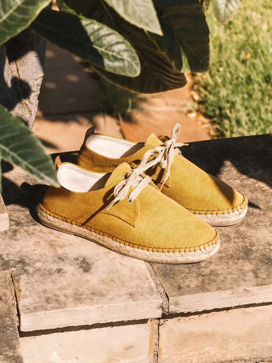Toni Pons Dixon espadrille homme toile à lacets